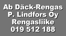 Ab Däck-Rengas P. Lindfors Oy logo